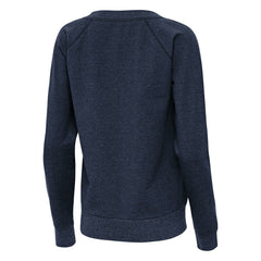Milwaukee Brewers Antigua Women's Varsity Tri-Blend V-Neck Long Sleeve T-Shirt - Heather Navy T-shirts