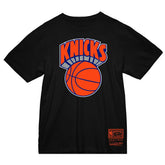 New York Knicks Hardwood Classics Vintage Logo T-Shirt Black