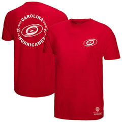 NHL Carolina Hurricanes Mitchell & Ness Core Penalty Box 3.0 T-Shirt - Red