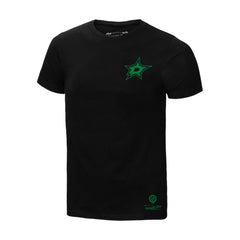 NHL Dallas Stars Mitchell & Ness Core Penalty Box 3.0 T-Shirt - Black