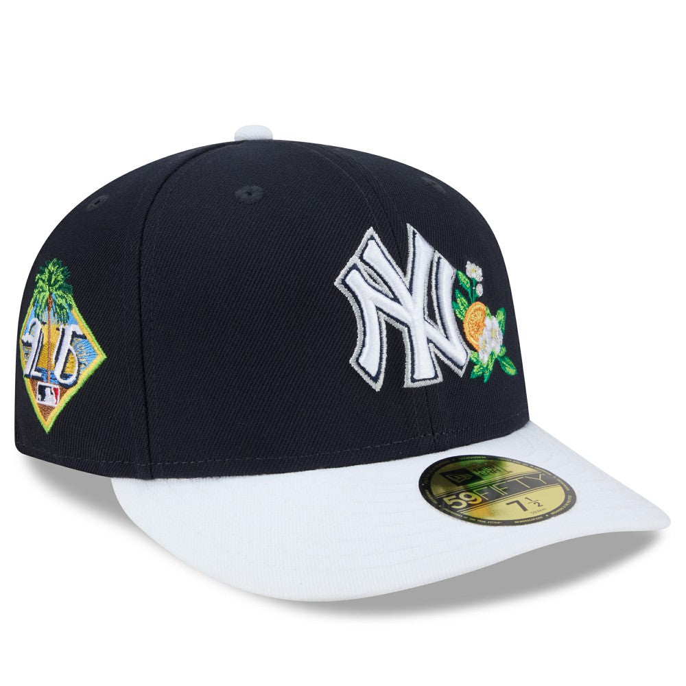 New York Yankees New Era 2026 Spring Training 59FIFTY Fitted Hat - Navy/White Hats