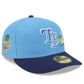 Tampa Bay Rays New Era 2026 Spring Training 59FIFTY Fitted Hat - Light Blue/Navy Hats