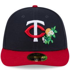 Minnesota Twins New Era 2026 Spring Training Low Profile 59FIFTY Fitted Hat - Navy/Red Hats