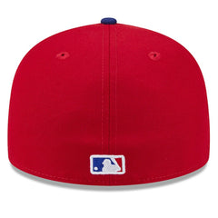 Texas Rangers New Era 2026 Spring Training Low Profile 59FIFTY Fitted Hat - Red/Royal Hats