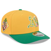 Athletics New Era 2026 Spring Training 9SEVENTY Adjustable Hat - Gold/Green Hats