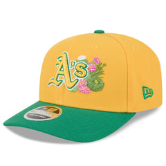 Athletics New Era 2026 Spring Training 9SEVENTY Adjustable Hat - Gold/Green Hats