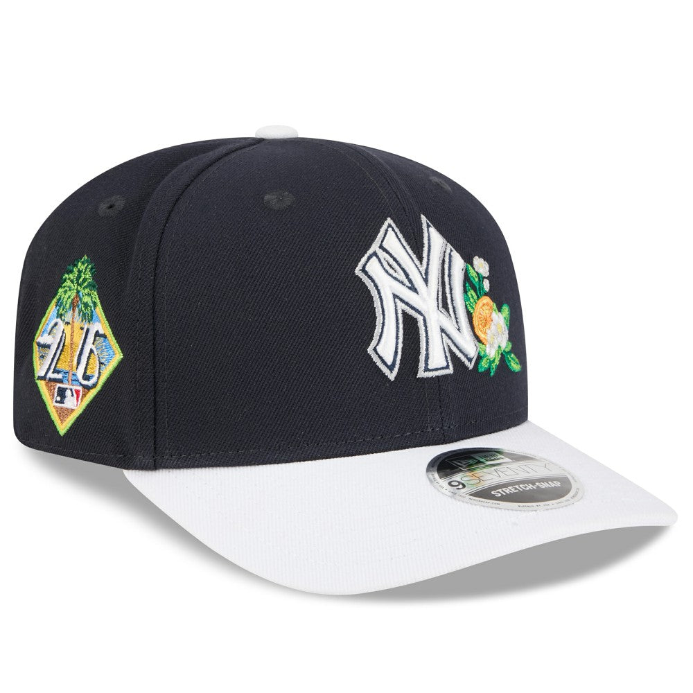 New York Yankees New Era 2026 Spring Training 9SEVENTY Adjustable Hat - Navy/White Hats