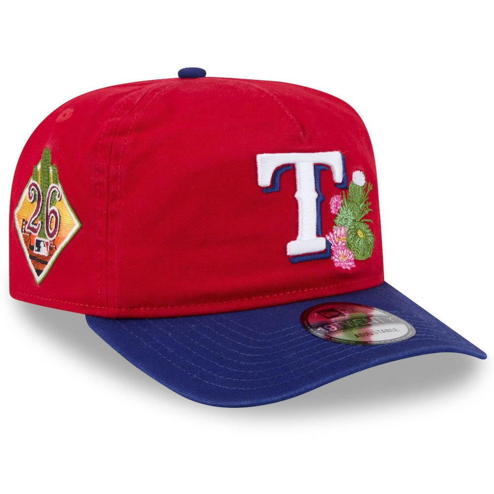 Texas Rangers New Era 2026 Spring Training 19TWENTY Adjustable Hat - Red/Royal Hats