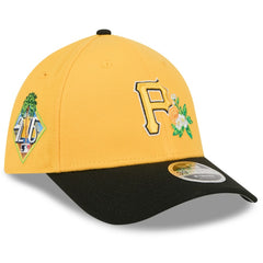Pittsburgh Pirates New Era 2026 Spring Training M-Crown 39THIRTY Flex Hat - Gold/Black Hats