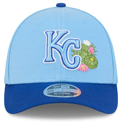 Kansas City Royals New Era 2026 Spring Training M-Crown 39THIRTY Flex Hat - Light Blue/Royal Hats
