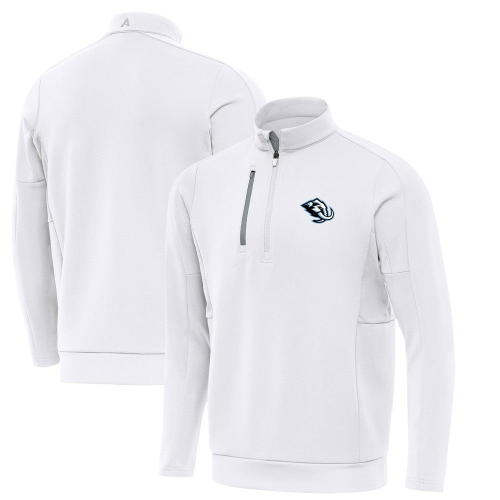 NHL Utah Mammoth Antigua Generation Quarter-Zip Pullover - White