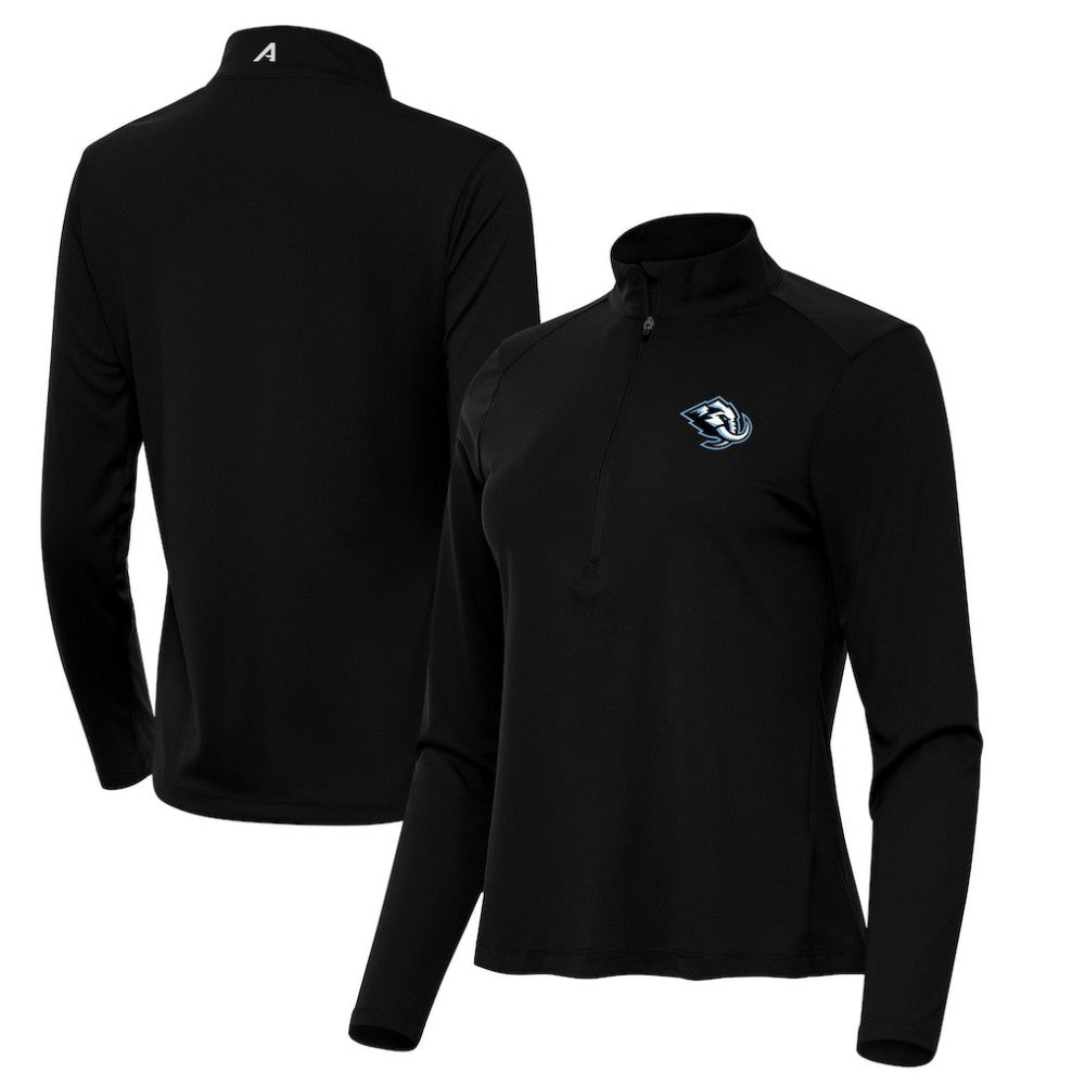 NHL Utah Mammoth Antigua Women's Tribute Half-Zip Pullover - Black