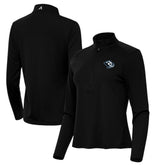 NHL Utah Mammoth Antigua Women's Tribute Half-Zip Pullover - Black