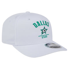NHL Dallas Stars New Era Team Lockup Basic 9SEVENTY Adjustable Hat - White