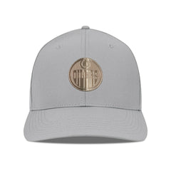 NHL Edmonton Oilers Levelwear Rise Copper Insignia Flex Hat - Gray