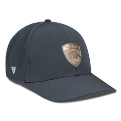 NHL Florida Panthers Levelwear Rise Copper Insignia Flex Hat - Charcoal