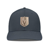 NHL Vegas Golden Knights Levelwear Rise Copper Insignia Flex Hat - Charcoal