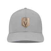 NHL Vegas Golden Knights Levelwear Rise Copper Insignia Flex Hat - Gray