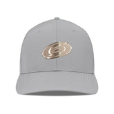 NHL Carolina Hurricanes Levelwear Rise Copper Insignia Flex Hat - Gray