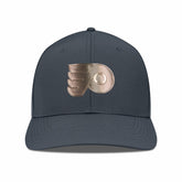 NHL Philadelphia Flyers Levelwear Rise Copper Insignia Flex Hat - Charcoal