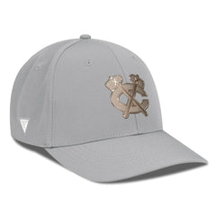 NHL Chicago Blackhawks Levelwear Rise Copper Insignia Flex Hat - Gray