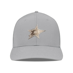 NHL Dallas Stars Levelwear Rise Copper Insignia Flex Hat - Gray