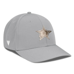 NHL Dallas Stars Levelwear Rise Copper Insignia Flex Hat - Gray
