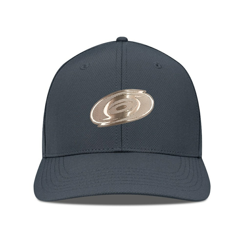 NHL Carolina Hurricanes Levelwear Rise Copper Insignia Flex Hat - Charcoal