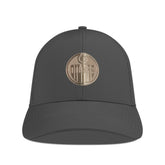 NHL Edmonton Oilers Levelwear Ascend Copper Insignia Vented Adjustable Hat - Charcoal