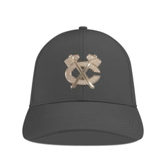 NHL Chicago Blackhawks Levelwear Ascend Copper Insignia Vented Adjustable Hat - Charcoal