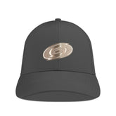 NHL Carolina Hurricanes Levelwear Ascend Copper Insignia Vented Adjustable Hat - Charcoal