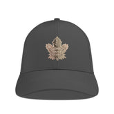 NHL Toronto Maple Leafs Levelwear Ascend Copper Insignia Vented Adjustable Hat - Charcoal