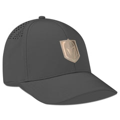 NHL Vegas Golden Knights Levelwear Ascend Copper Insignia Vented Adjustable Hat - Charcoal