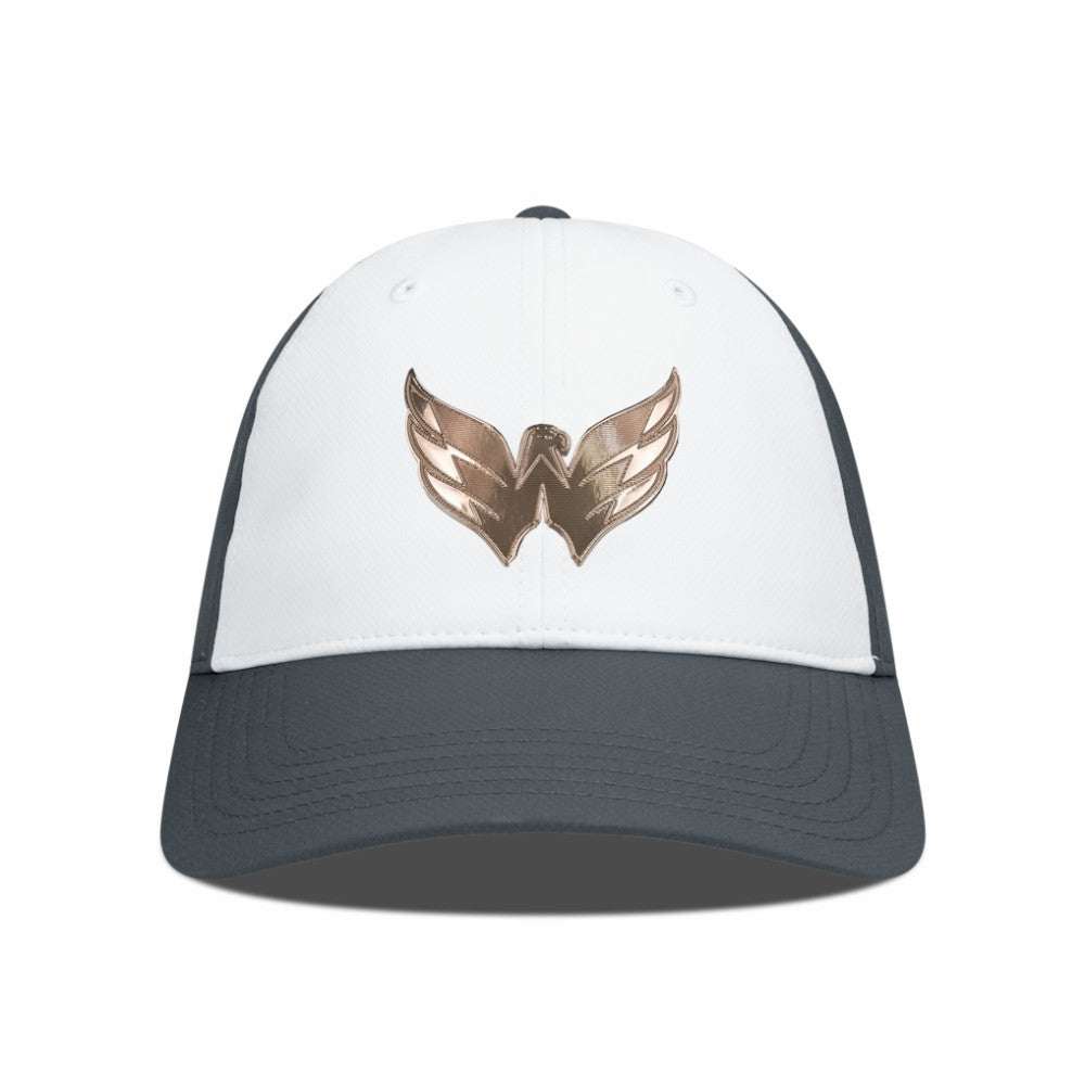 NHL Washington Capitals Levelwear Endure Copper Insignia Adjustable Hat - White/Charcoal