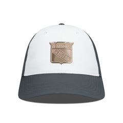 NHL New York Rangers Levelwear Endure Copper Insignia Adjustable Hat - White/Charcoal