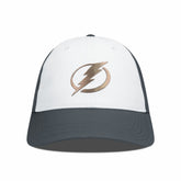 NHL Tampa Bay Lightning Levelwear Endure Copper Insignia Adjustable Hat - White/Charcoal