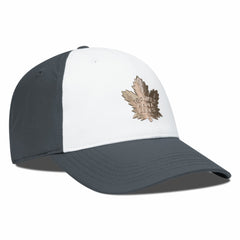 NHL Toronto Maple Leafs Levelwear Endure Copper Insignia Adjustable Hat - White/Charcoal