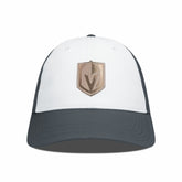 NHL Vegas Golden Knights Levelwear Endure Copper Insignia Adjustable Hat - White/Charcoal