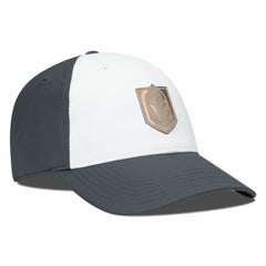 NHL Vegas Golden Knights Levelwear Endure Copper Insignia Adjustable Hat - White/Charcoal