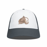 NHL Colorado Avalanche Levelwear Endure Copper Insignia Adjustable Hat - White/Charcoal