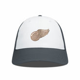 NHL Detroit Red Wings Levelwear Endure Copper Insignia Adjustable Hat - White/Charcoal