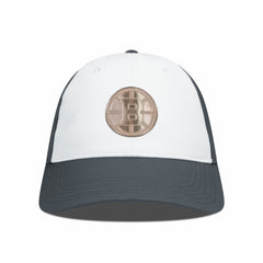 NHL Boston Bruins Levelwear Endure Copper Insignia Adjustable Hat - White/Charcoal
