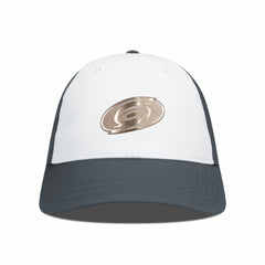 NHL Carolina Hurricanes Levelwear Endure Copper Insignia Adjustable Hat - White/Charcoal