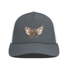 NHL Washington Capitals Levelwear Signal Copper Insignia Trucker Adjustable Hat - Charcoal/White