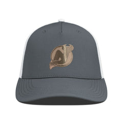 NHL New Jersey Devils Levelwear Signal Copper Insignia Trucker Adjustable Hat - Charcoal/White