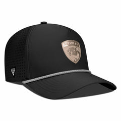 NHL Florida Panthers Levelwear Gordon Copper Insignia Vented Adjustable Hat - Black