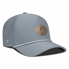 NHL Los Angeles Kings Levelwear Gordon Copper Insignia Vented Adjustable Hat - Gray