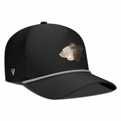 NHL Minnesota Wild Levelwear Gordon Copper Insignia Vented Adjustable Hat - Black