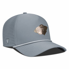 NHL Minnesota Wild Levelwear Gordon Copper Insignia Vented Adjustable Hat - Gray