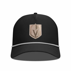 NHL Vegas Golden Knights Levelwear Gordon Copper Insignia Vented Adjustable Hat - Black